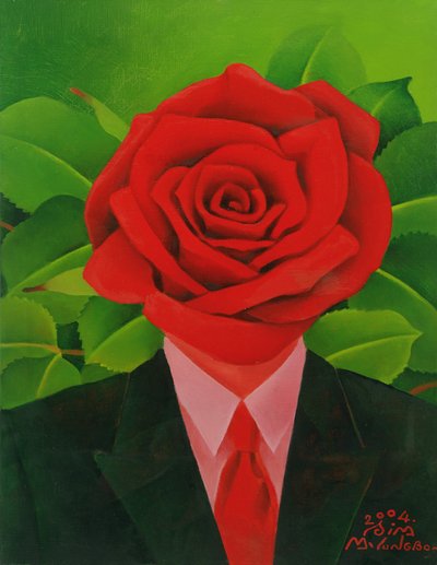 The Rose Man by Myung Bo Sim